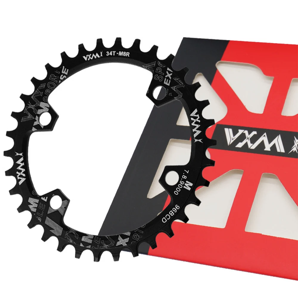 VXM Round Oval 96BCD Chainring MTB Mountain 96bcds Bike Bicycle 32T 34T 36T 38T Crown Plate For M7000 M8000 M4100 M5100