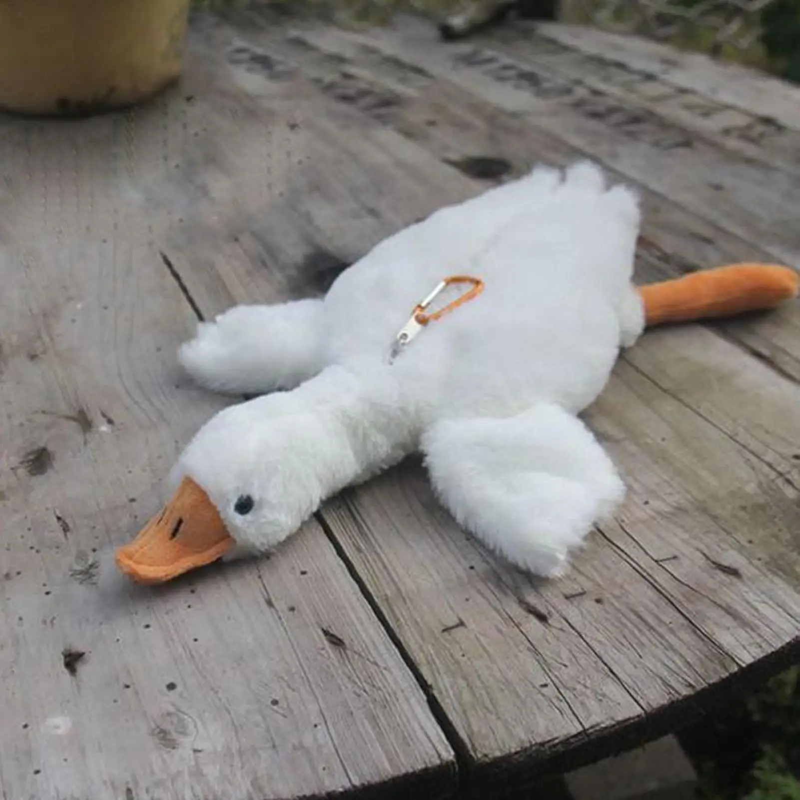 Bolsa para bolígrafos creativa, soporte para bolígrafos de pato, organizador de almacenamiento, estuche multifuncional para lápices, caja para bolígrafos de felpa, escuela y oficina