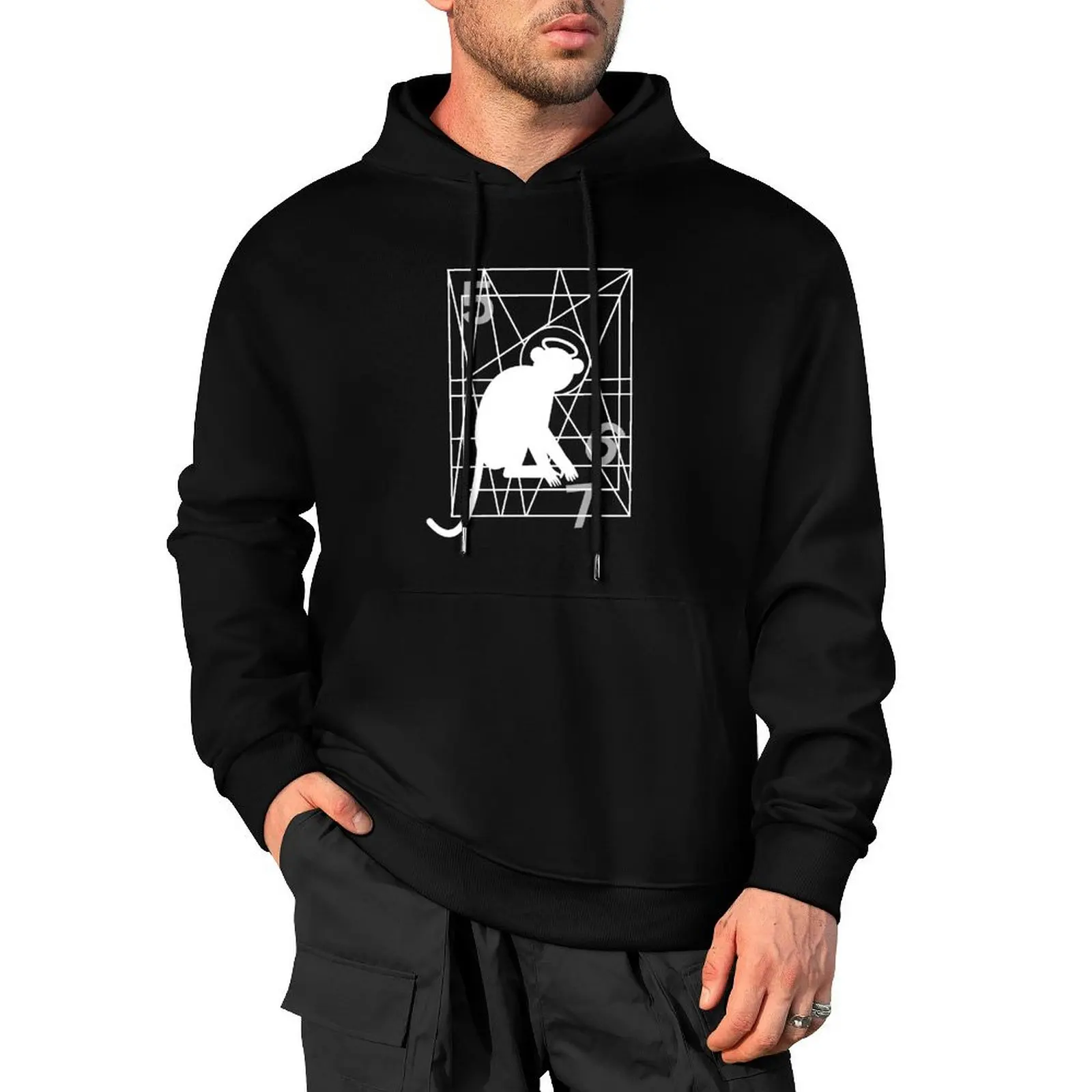 

Monkey gone to heaven (white) Pullover Hoodie men clothing men's coat aesthetic clothing hoodies for men