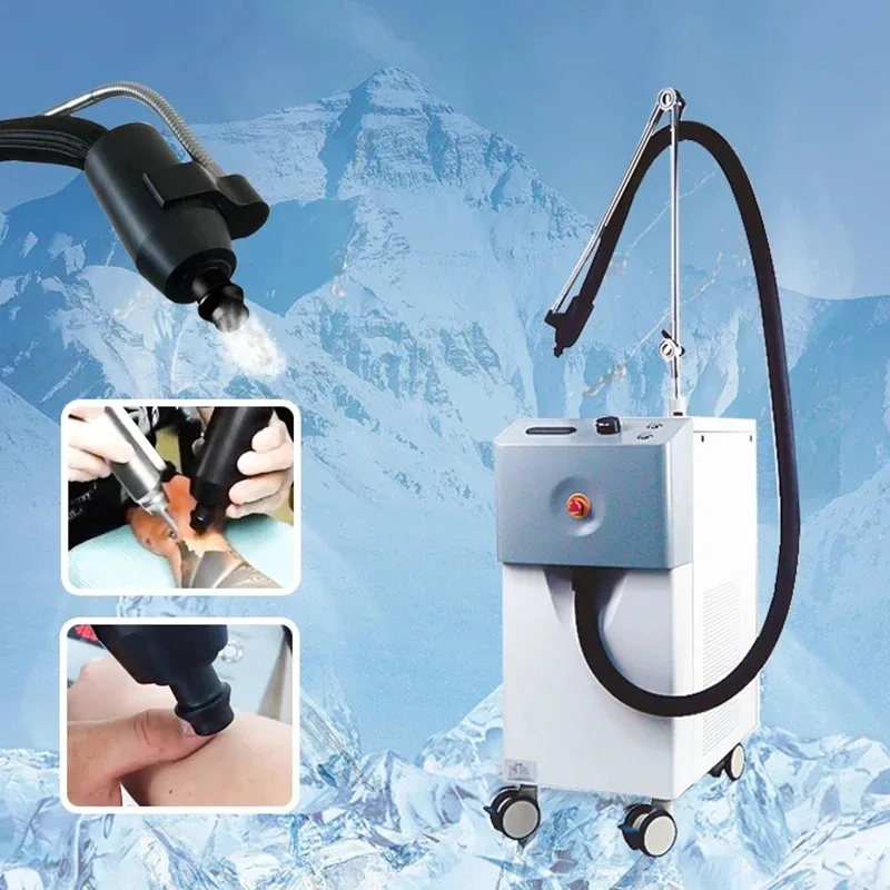 

System Laser Treatment Zimmer Air Skin Cooler Machine Low Temperature Cold Air Device Air Cooling System
