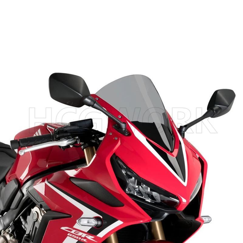 Motorcycle Accessories Windshield Hd Transparent Heighten Competitive Models for Honda Cbr650r(2019-2020)