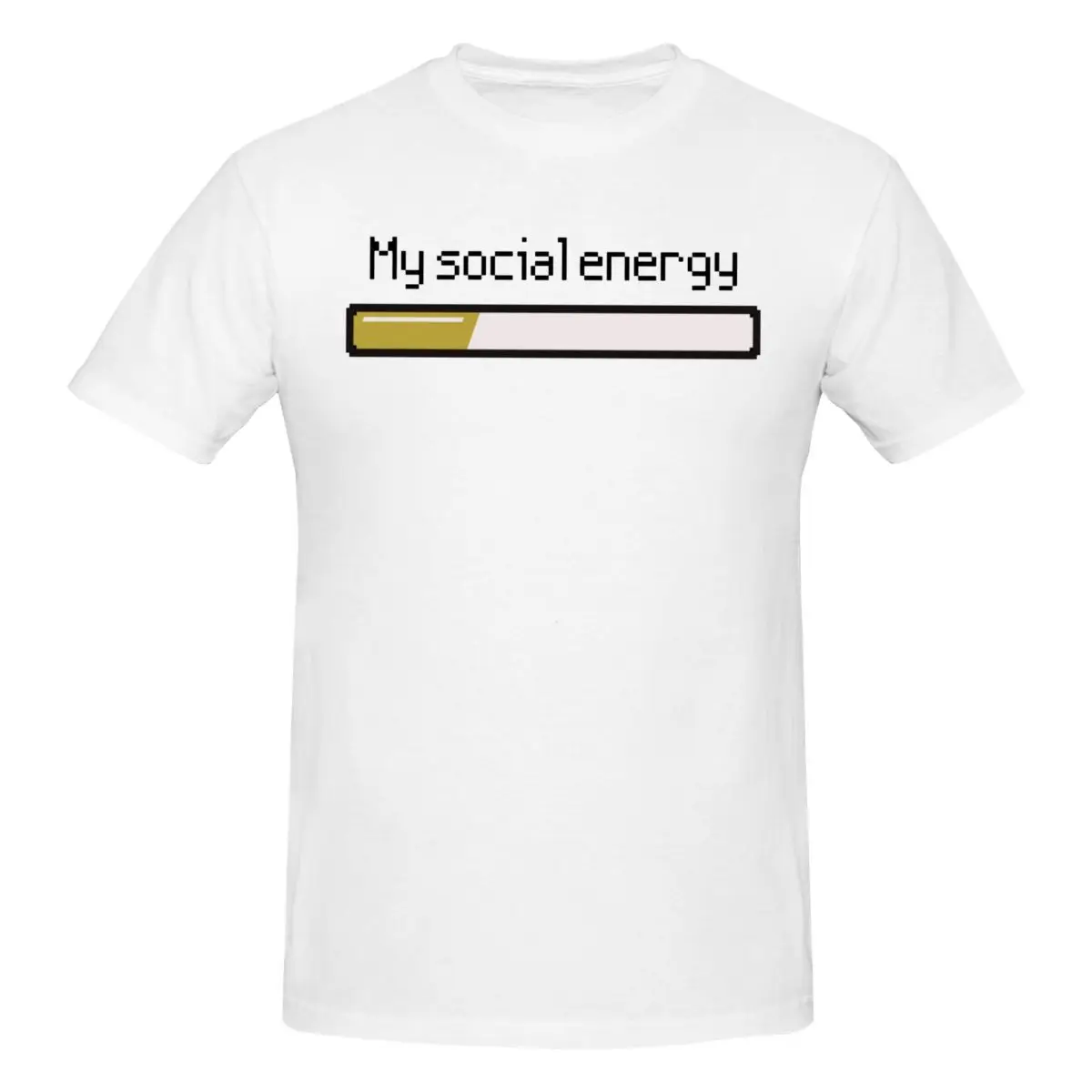 My Social Energy Battery Trending T Shirts Graphic Y2K Unique Quality T-Shirts For Men Women Clothing