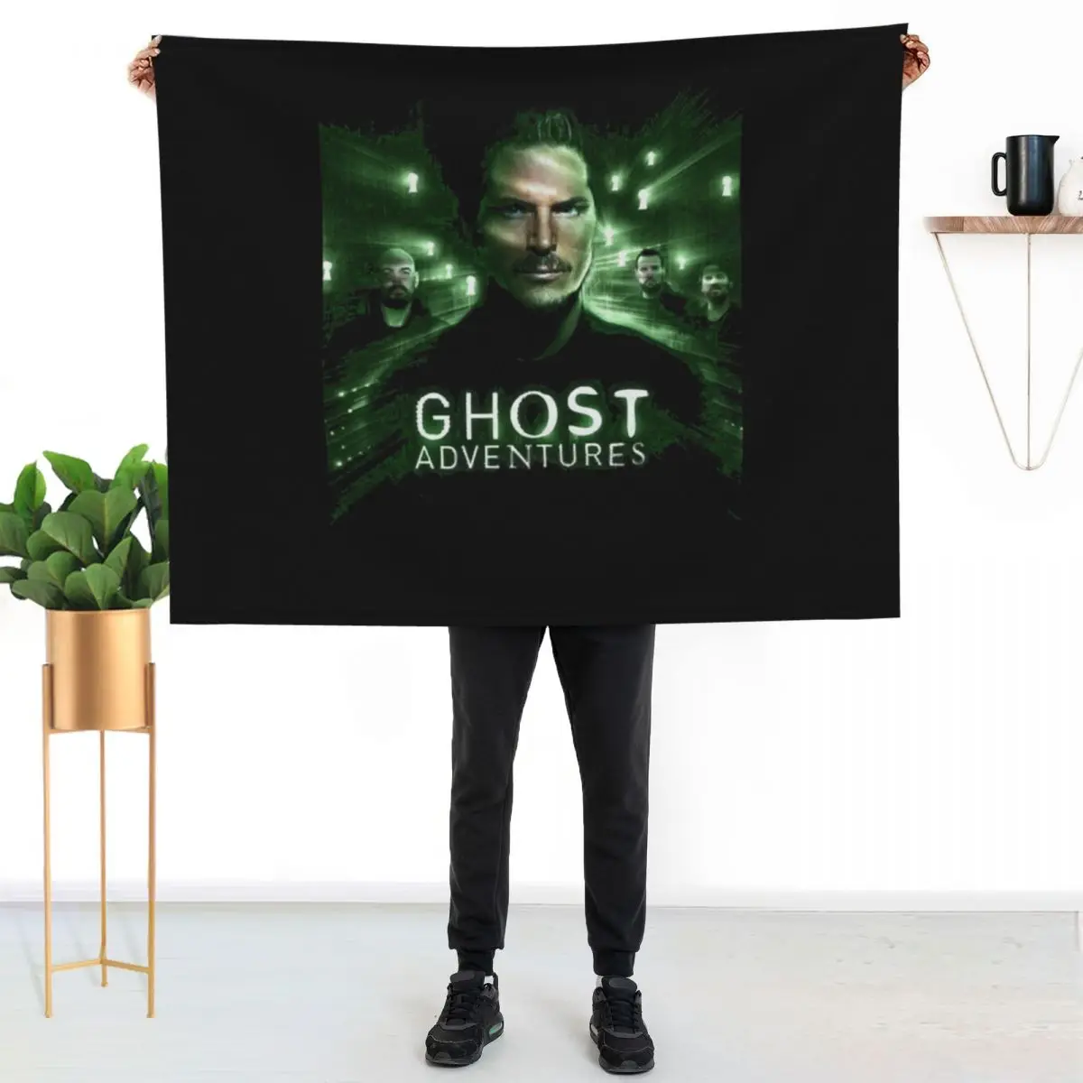 

Gift Idea Ghost Adventures Gifts For Birthday Throw Blanket Decorative Soft Throw Blanket for Couch Sofa