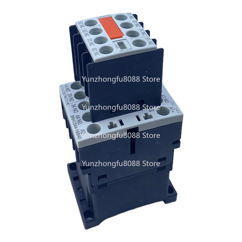 New 3RH1244-1BB40 Control Relay Screw Terminal 4NO 4NC 24VDC Coil NNB