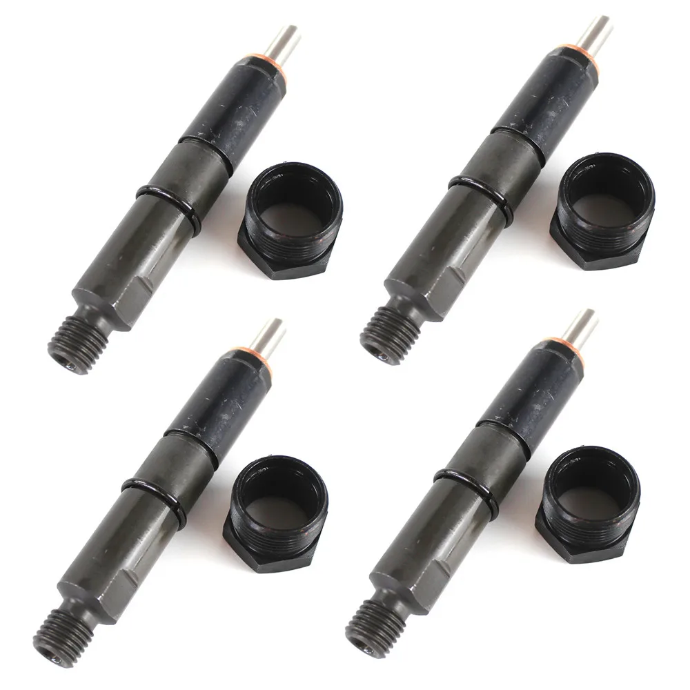 New 4 pcs Fuel Injector 3919331 J919331 Fits Case-IH Skid Steer 1840 1845C Backhoe 580 584E 585E 586E Super Injector Nozzles