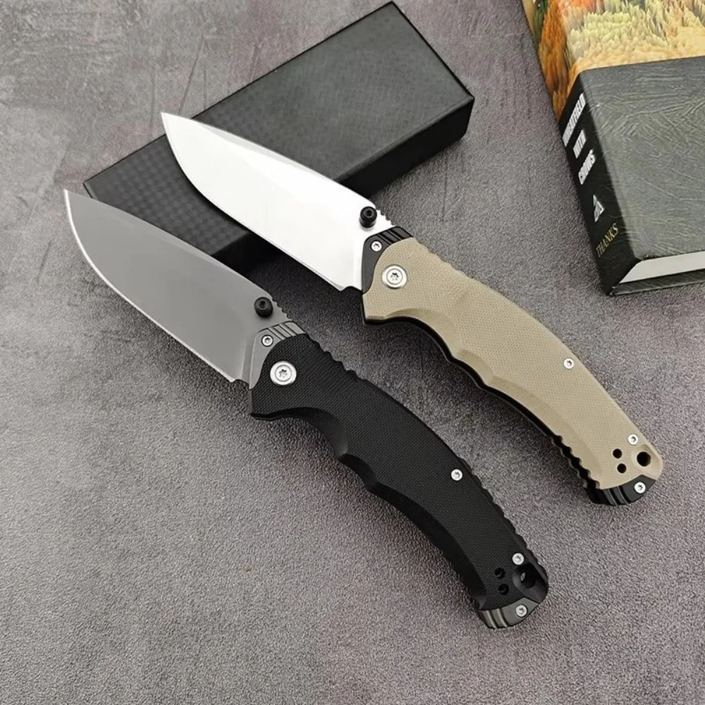 

Изысканный походный инструмент: новый складной карманный нож с лезвием из стали 8Cr13Mov и рукоятью G10. Популярный многофункциональный нож для фруктов, рыбалки и повседневного использования (EDC).