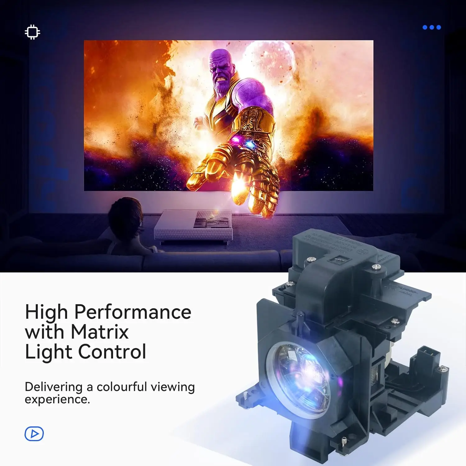 

Запасные части для проекторов ET-LAE200 для Panasonic PT-EW630E, PT-EW630EL, PT-EX500E, PT-EX500EL, PT-EX600E, PT-EX600E, PT-EZ570E