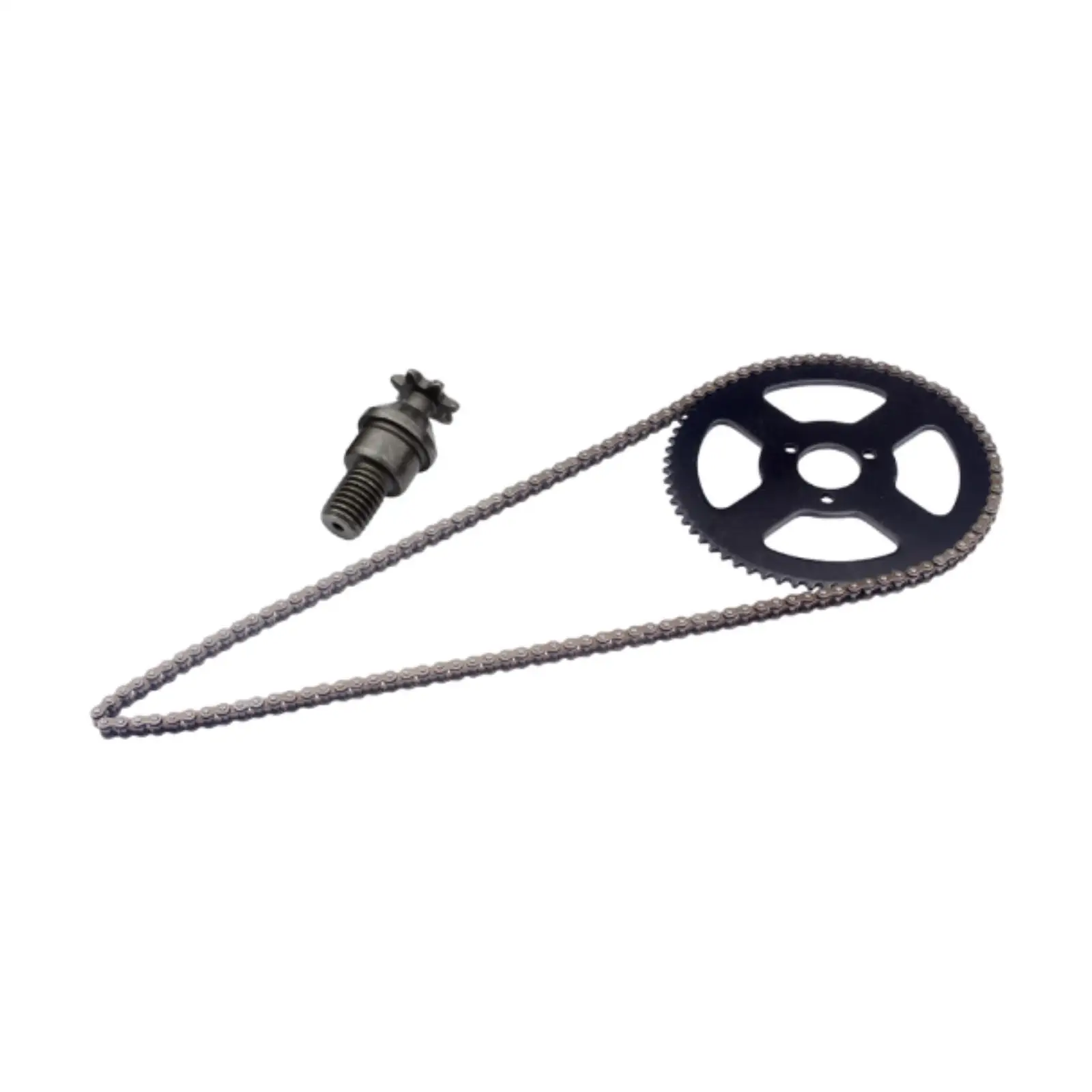 

Front Sprocket with Chain Spare Parts for Quad Bikes Scooter Go Kart