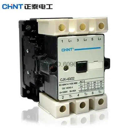 Imagem -02 - Chint Original Cjx163 22 Tensão 380v 220v 110v 36v 24v 3tf47 do Contator da C.a.