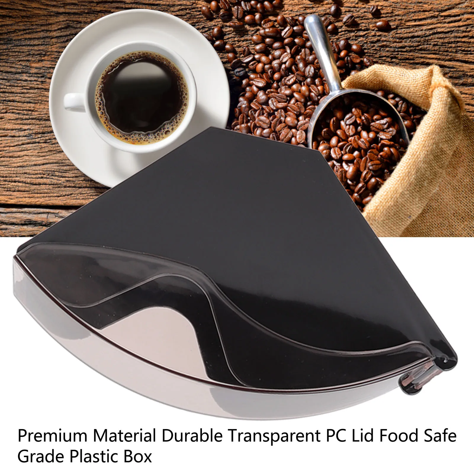 

Подставка для кофейных фильтров, пыленепроницаемая, ветрозащитная, вертикальная конструкция, многофункциональная, пластиковый контейнер для хранения кофейных фильтров для кафе