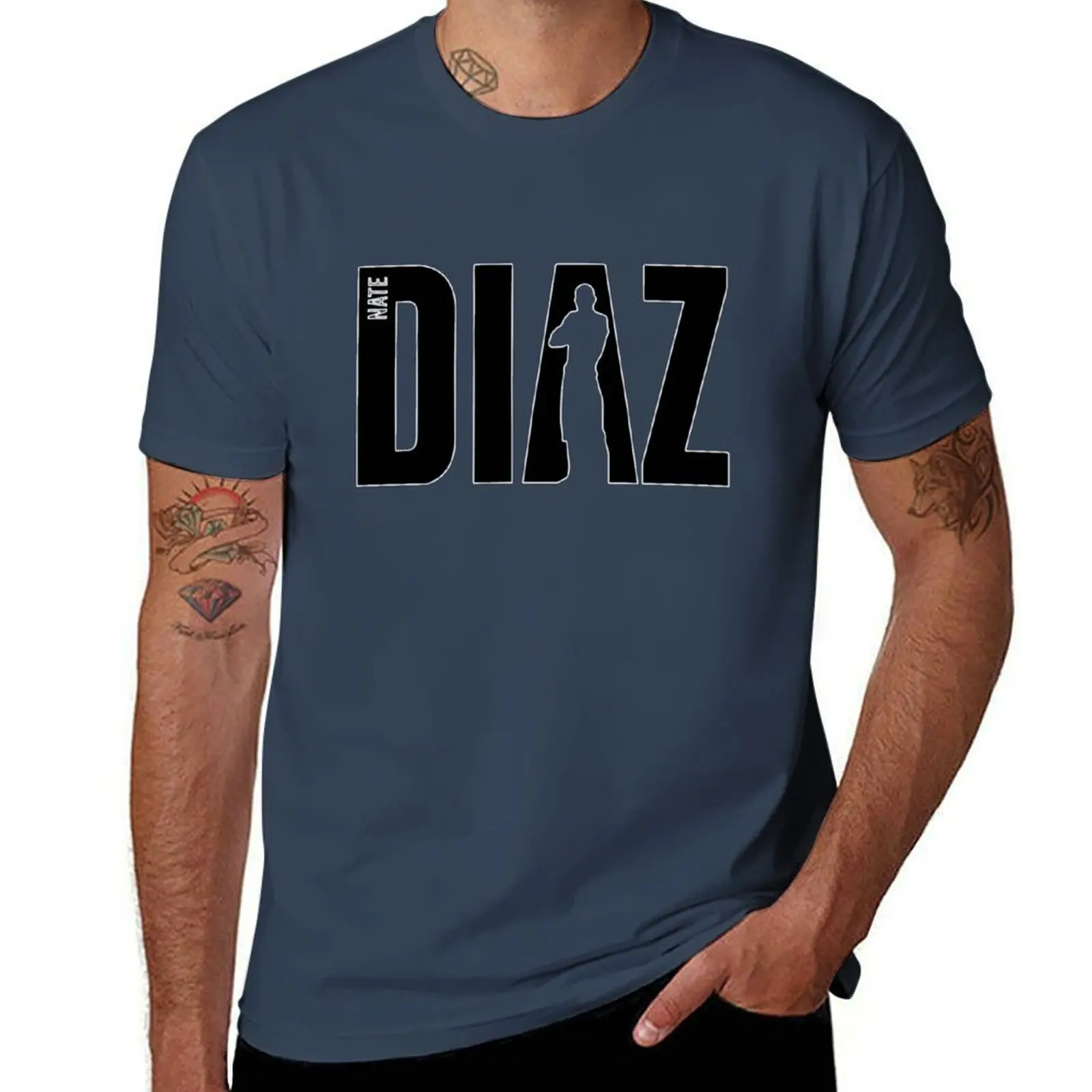 

Nate Diaz T-Shirt Outdoor Work Short Sleeve Top