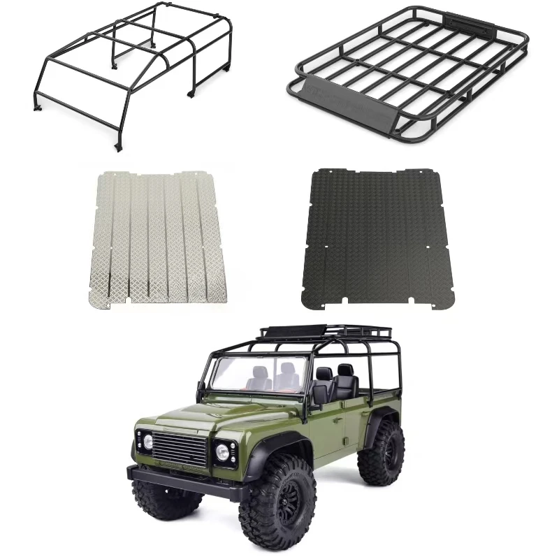 Wilderness Defender car shell Metal NAS roll cage NAS luggage frame for 1/10 RC Crawler Car RD110 2/3/4/5door full series models