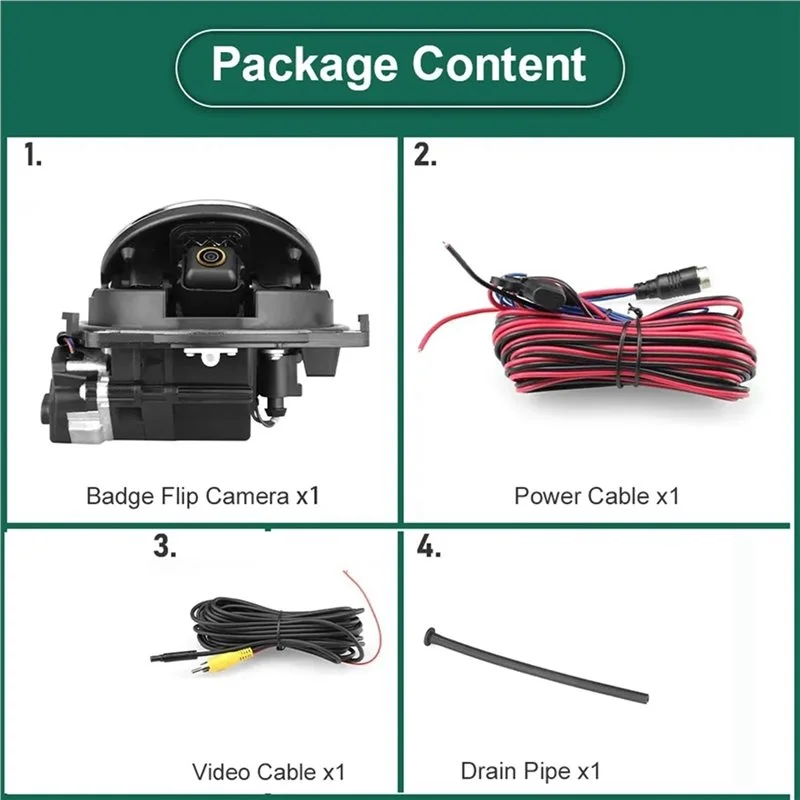 Car Flipping Logo Reversing Camera For VW Golf 6/7/8 Polo CC Beetle Magotan B6 B7 B8 EOS T-Roc Passat Without LOGO