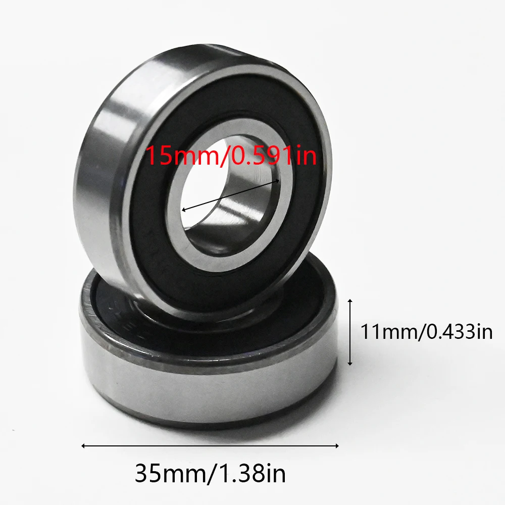 10pcs/pack 6202-2RS Premium Two Side Rubber Seal Ball Bearing 15x35x11 6202 2RS 6202RS