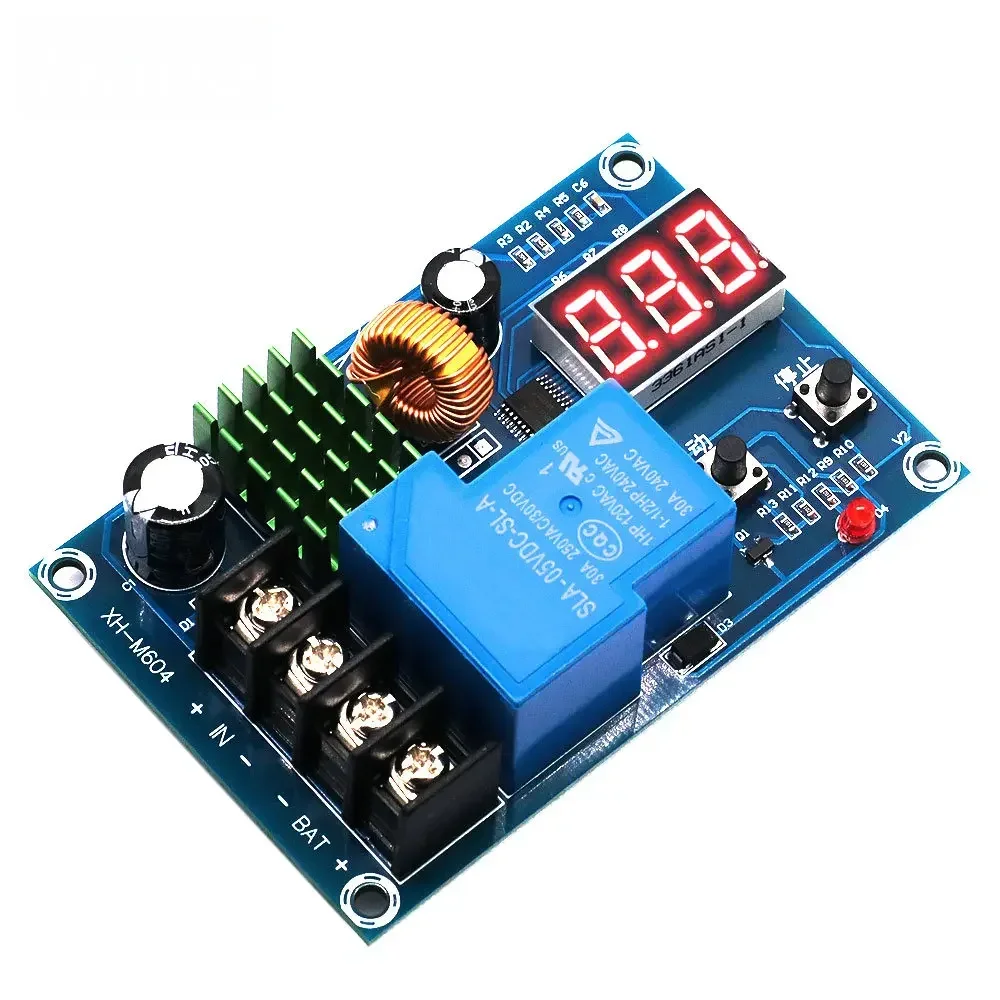 6-60v lead-acid Battery Charging Controller Protection Board charger switch XH-M604 Control Module Solar charging car battery