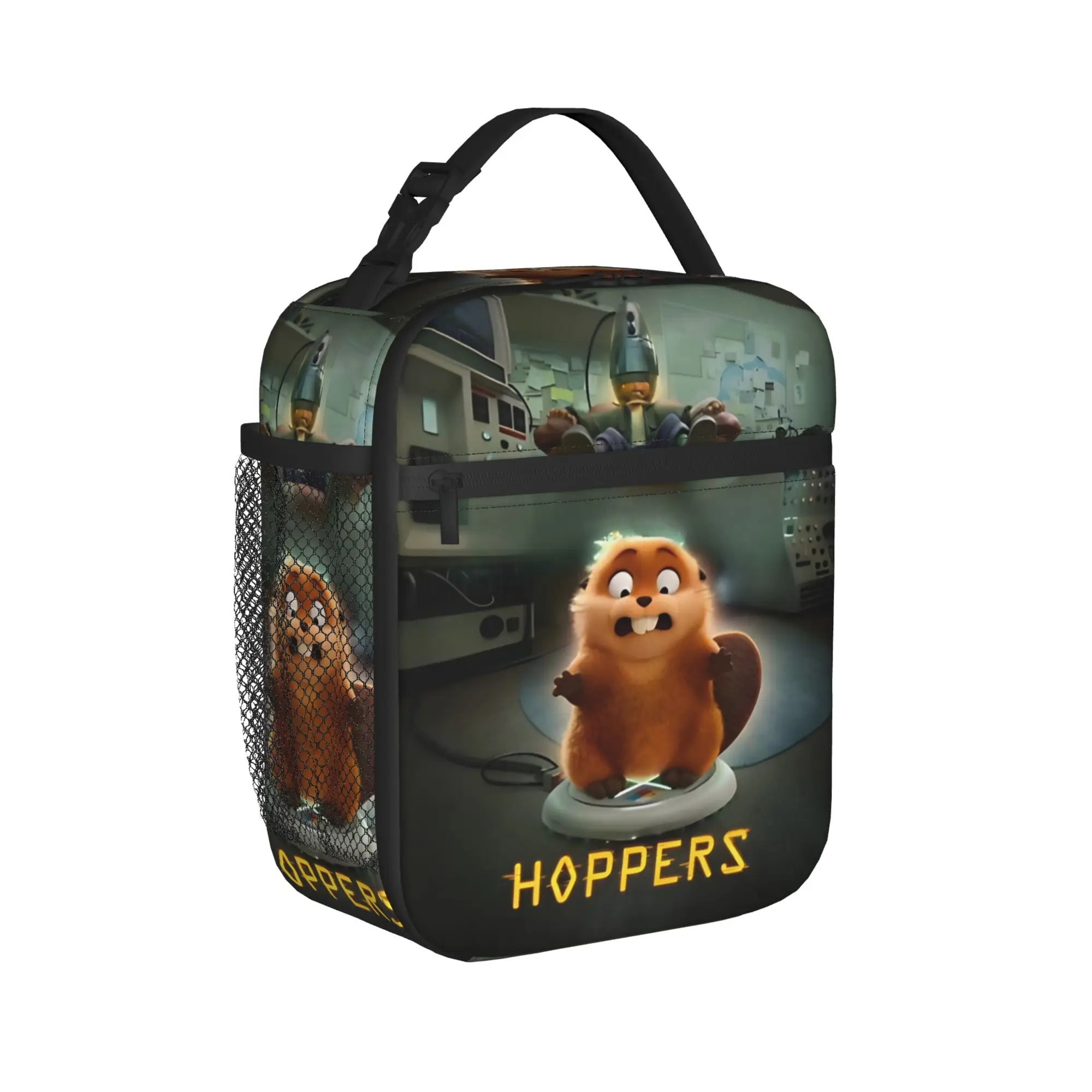 Cartoon   Hoppers Movie  Insulated Lunch Bag Thermal Bag Reusable,Meal Container  Leakproof Tote Lunch Box Beach  Picnic