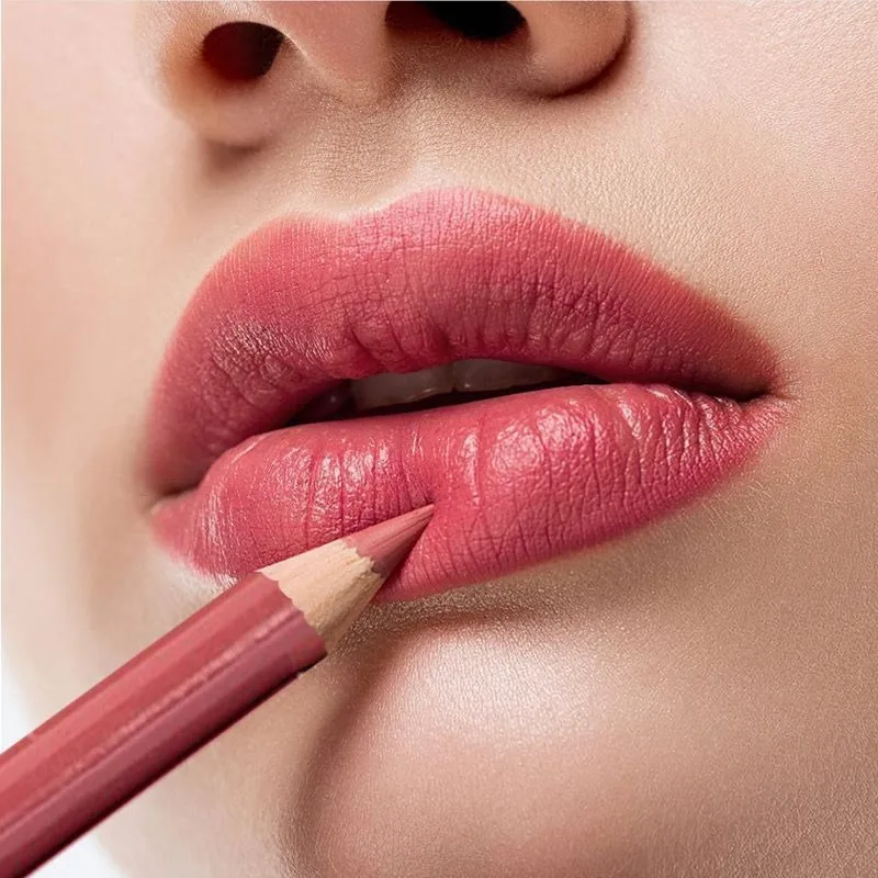 1PC Professional Wood Lip liner Waterproof Lady Charming Lip Liner Soft Pencil Makeup Women\'s Long Lasting Cosmetic Tool