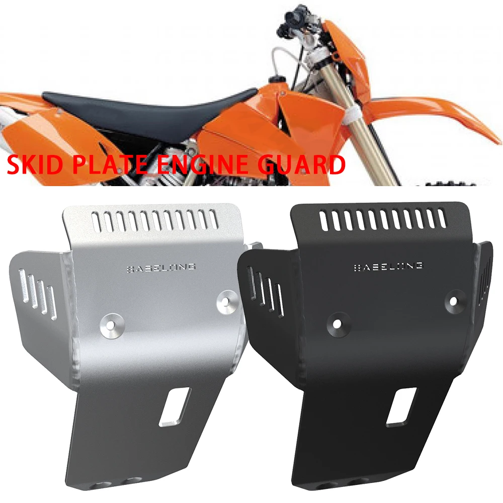 Motorcycle Skid Plate Engine Guard Protector For 250 400 450 520 525 SX EXC 4 Stroke 2000 2001 2002 2003 2004 2005 2006 2007