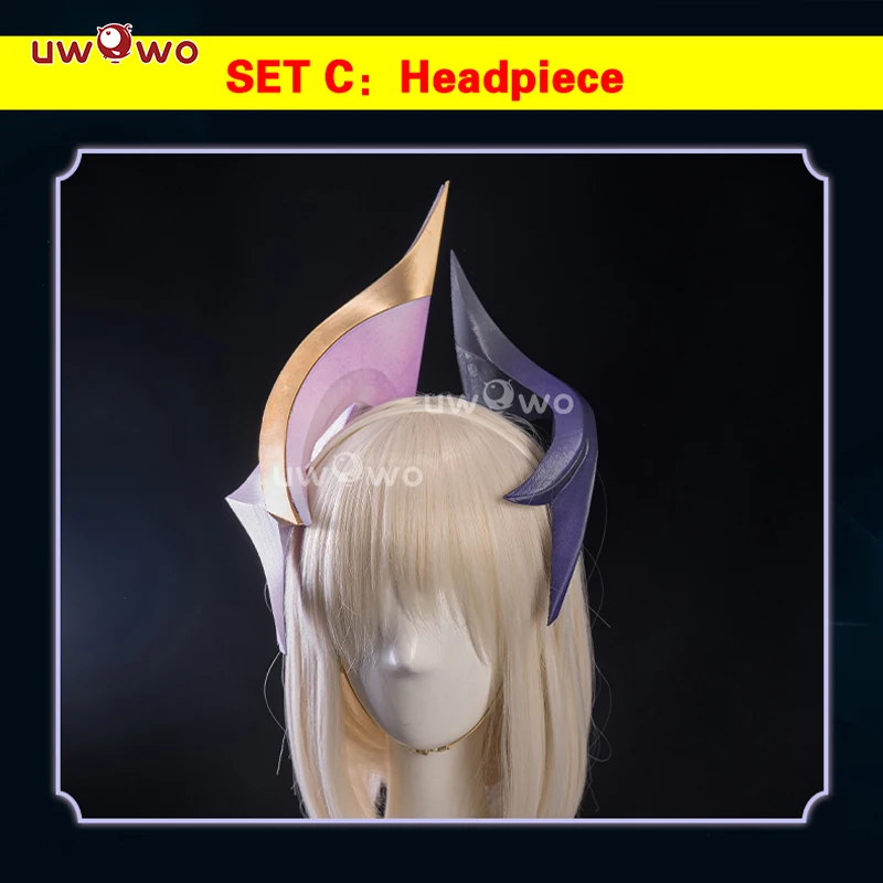 LAST BATCH UWOWO Evelynn Cosplay Game Coven Evelynn Cosplay Costume Bodysuit With Headpiece Halloween Costume