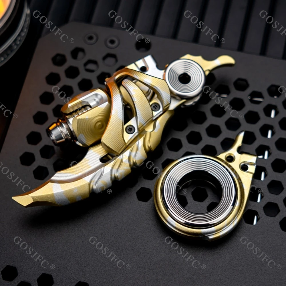 WANWU EDC Exoskeleton Paraskeleton Aluminum Alloy Fidget Slider Stress Relief Toy Fidget Toys For Adults Anxiety Relief Gadgets