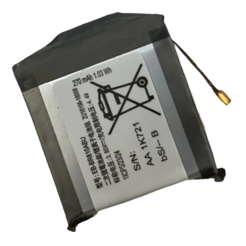 جديد استبدال بطارية الساعة EB-BR810ABU 3.85 فولت 270 مللي أمبير لساعة سامسونج جالاكسي S4 42 مللي متر SM-R810 SM-R815