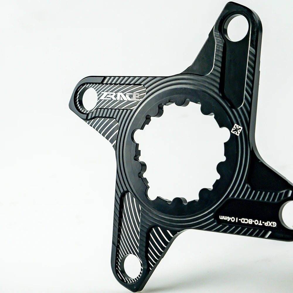 ZRACE NEUE Ninja Star CAMO Direct Mount Spider, GXP Direct Mount Kurbel auf BCD104 Kettenblätter – Detail 3