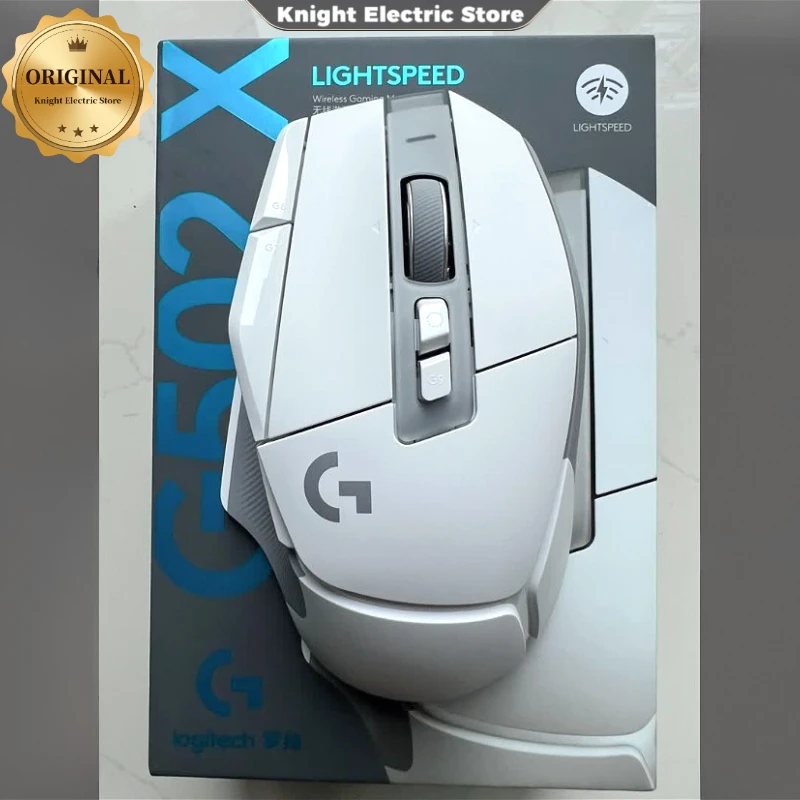 

Logitech G502X Wired/Wireless Edition Gaming Mouse, Lightweight Ergonomic Mouse, 25600DPI, Dual-mode Rapid Roller