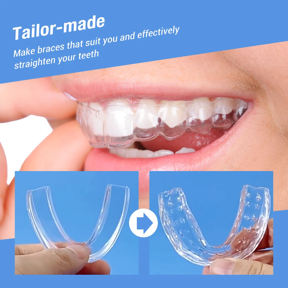 Dental Orthodontic Brace Multifunctional Invisible Teeth Braces Stop Snoring at Night Anti-bruxism Mouth Guard Tooth Protection