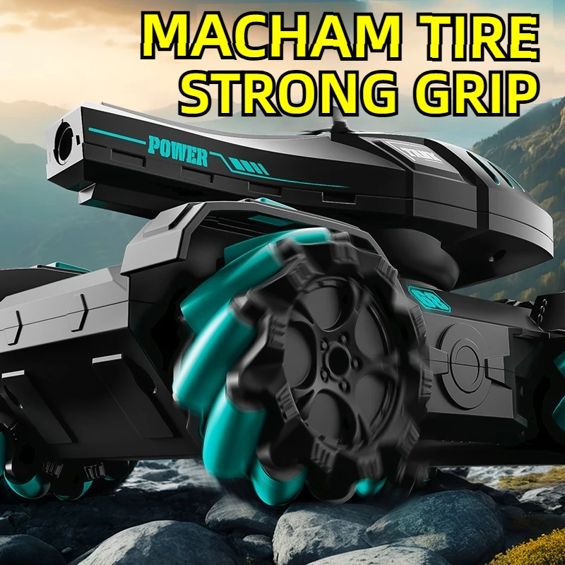 Samochód zdalnie sterowany Super Speed ​​Tank Bomba wodna Samochód Kreatywny pojazd terenowy z napędem na cztery koła Gra wieloosobowa dla dzieci Zabawki bojowe