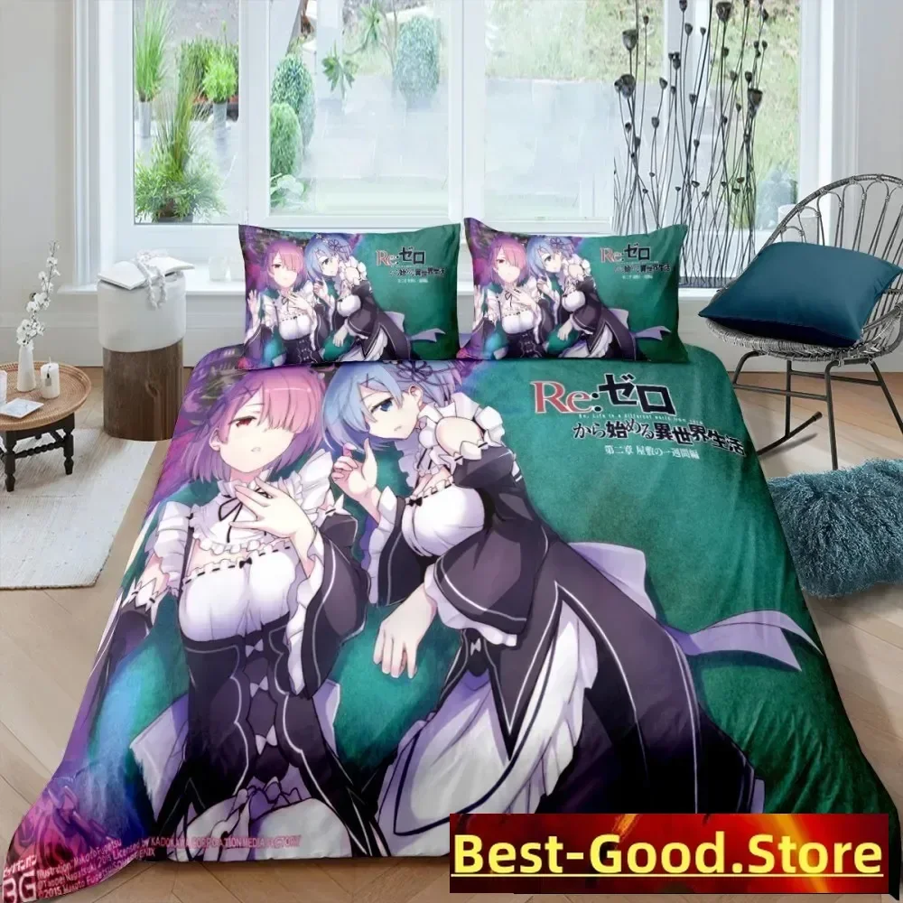 Anime Girls Kawaii Bedding Set Cartoon Duvet Cover Sets Comforter Bed Linen Twin Queen King Single Size Gift Home Decor Kids