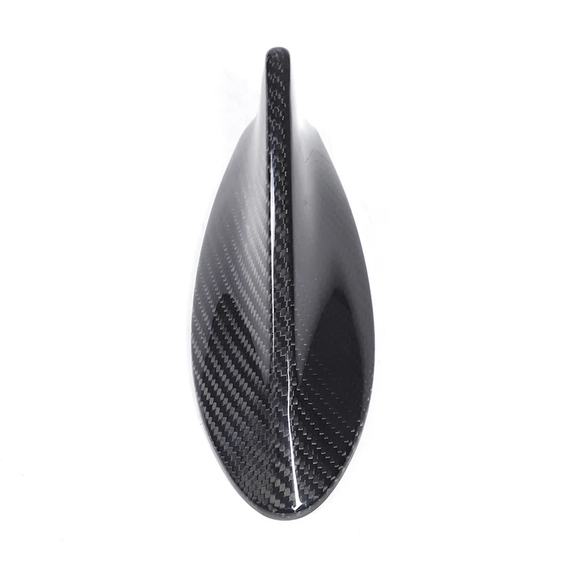 For Lexus LS ES LX NX IS250 IS350 CT RC UX LM RX Real Hard Carbon Fiber Car Roof Aerial Shark Fin Antenna Cover Sticker