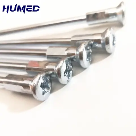36 pcs Motorcycle 198/225/230/238/250mm 10G 9G Diameter 3.2mm 3.5mm spokes for Motocross Dirt Pit Bike E-bicycle wheel rims