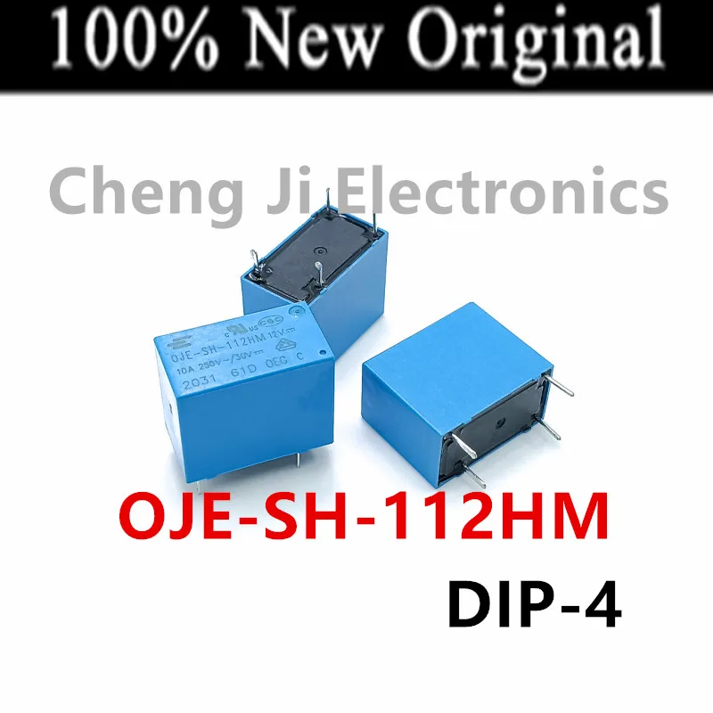 10PCS/Lot    OJE-SH-112HM 、OJE-SH-112HMF 、OJE-SH-112DM 、OJE-SH-112LMH   DIP-4    New original universal power relay