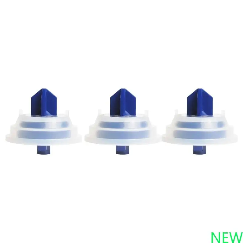 3pcs Válvulas enchimento entrada Válvulas float diafragma Válvulas reposição membrana Válvulas válvulas