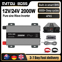 DATOUBOSS SAK Series DC12V/24V to AC220V-240V 2000W Pure Sine Wave Inverter Portable Power Converter Vehicle Solar Inver