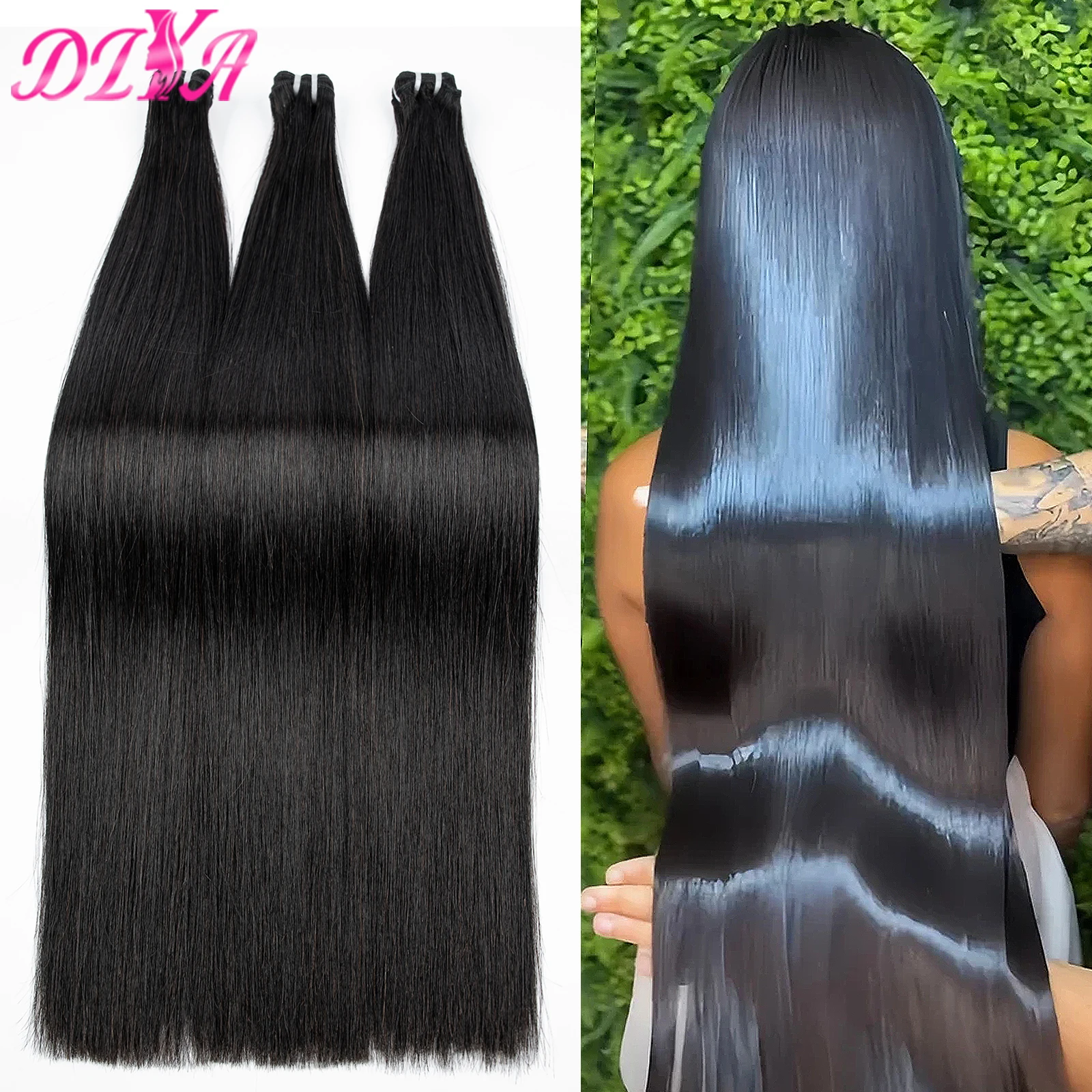 16A Grade Unprocessed Raw Vietnamese Hair Bundle Super Double Drawn Bone Straight Human Hair Bundles 100% Virgin Hair Extensions
