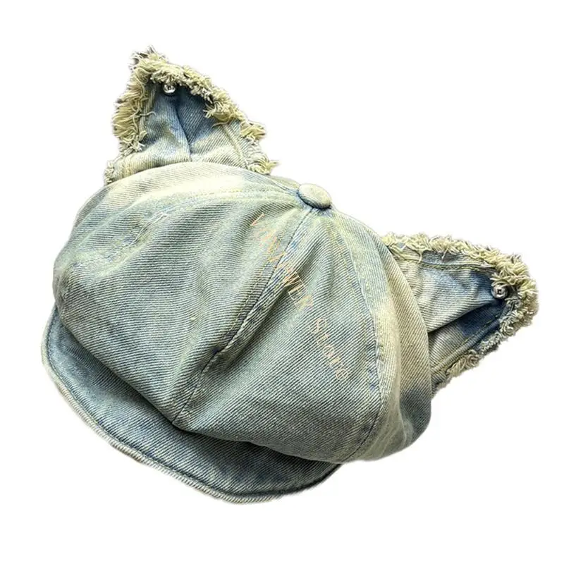 매일 D08E를 위한 유연한 국경 통풍 면 면을 가진 사랑스러운 8개의 각진 모자