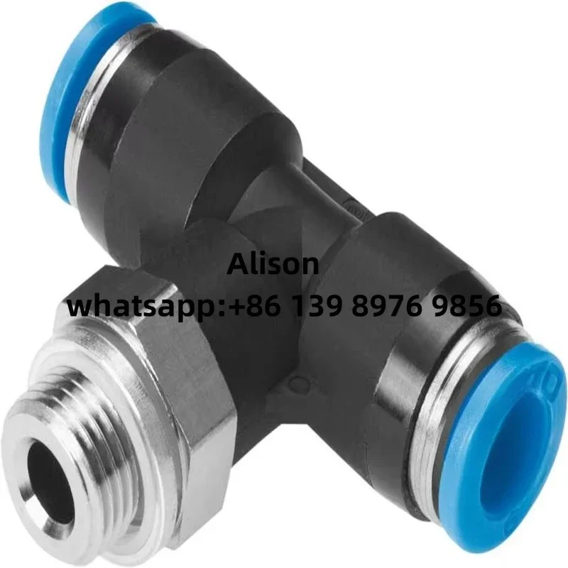 10 piezas de Conectores Neumáticos Originales QST QST-1/4-6 QST-1/4-8 QST-1/4-10 QST-1/4-12 QST-1/4-16 QST-3/8-4 QST-3/8-6 QST-3/8-8 QST-3/8-10