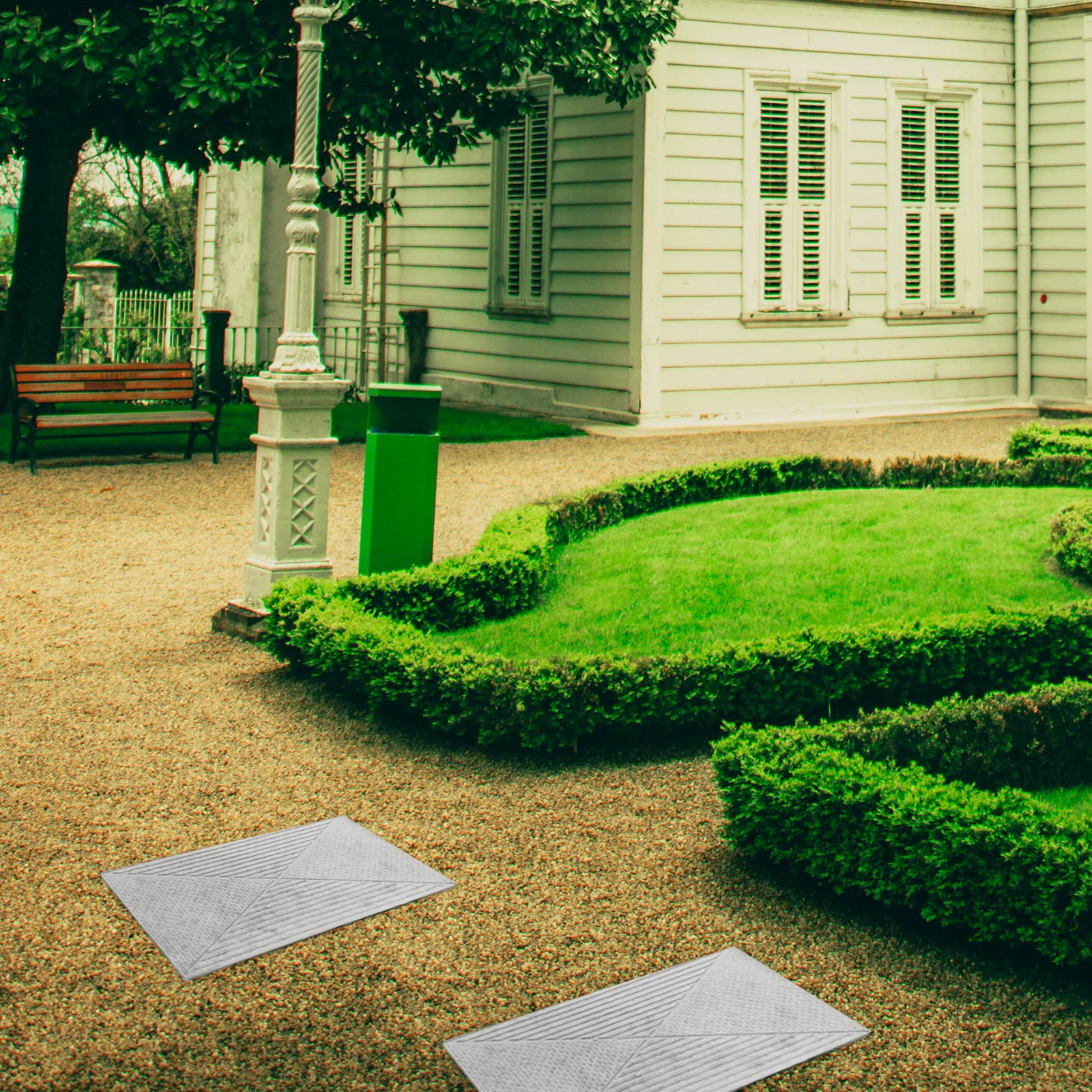 

40X20X5Cm Prefabricated Paving Stone Mold Design Garden Concrete Molds For Pathway Courtyard Diy Landscaping Concrete