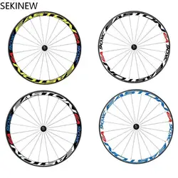 1Side Multicolor Bike Wheel Rims Reflective Stickers Decals Cycling Safe Protector 26/27.5inch Wheel MTB Bike Accessories