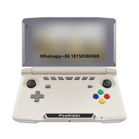 New Powkiddy X18S Android 11 Game Box 5.5 Inch Touch Screen Flip Handheld Game Console T618 Chip Wireless Mobile Games Players