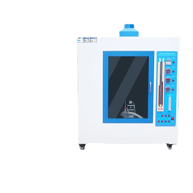 horizontal and vertical combustion leakage and marking test box for plastic flame-retardant vehicles in the hot wire