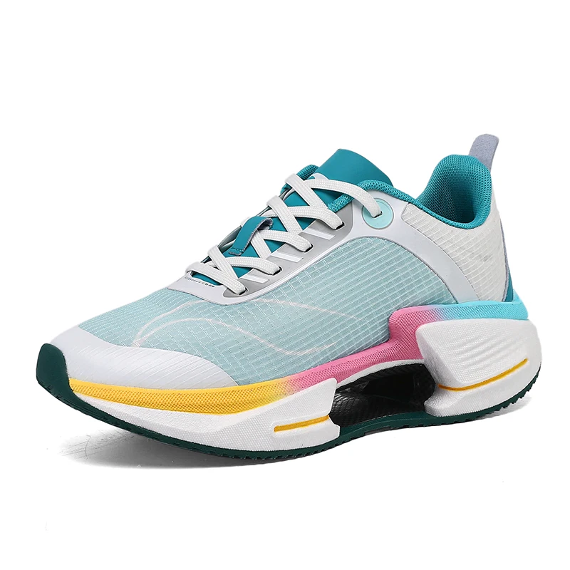 Men's shoes, flying fabric testing shoes, comprehensive training shoes, sports training plus size shoes