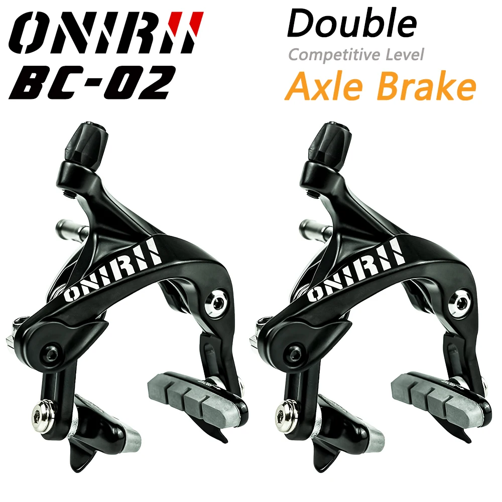 

ONIRII Bicycle Brake Caliper Folding Bicycle Brake Road Bike Side Dual Pivot Center Mount Front Rear 105 R7000 R8000