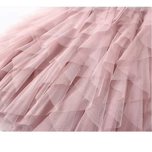 Tigena tutu long maxi feminine skirt fashion 2023 core karean pink high waist skirt 12 Main Sales Midi Tulle Skirt - №9