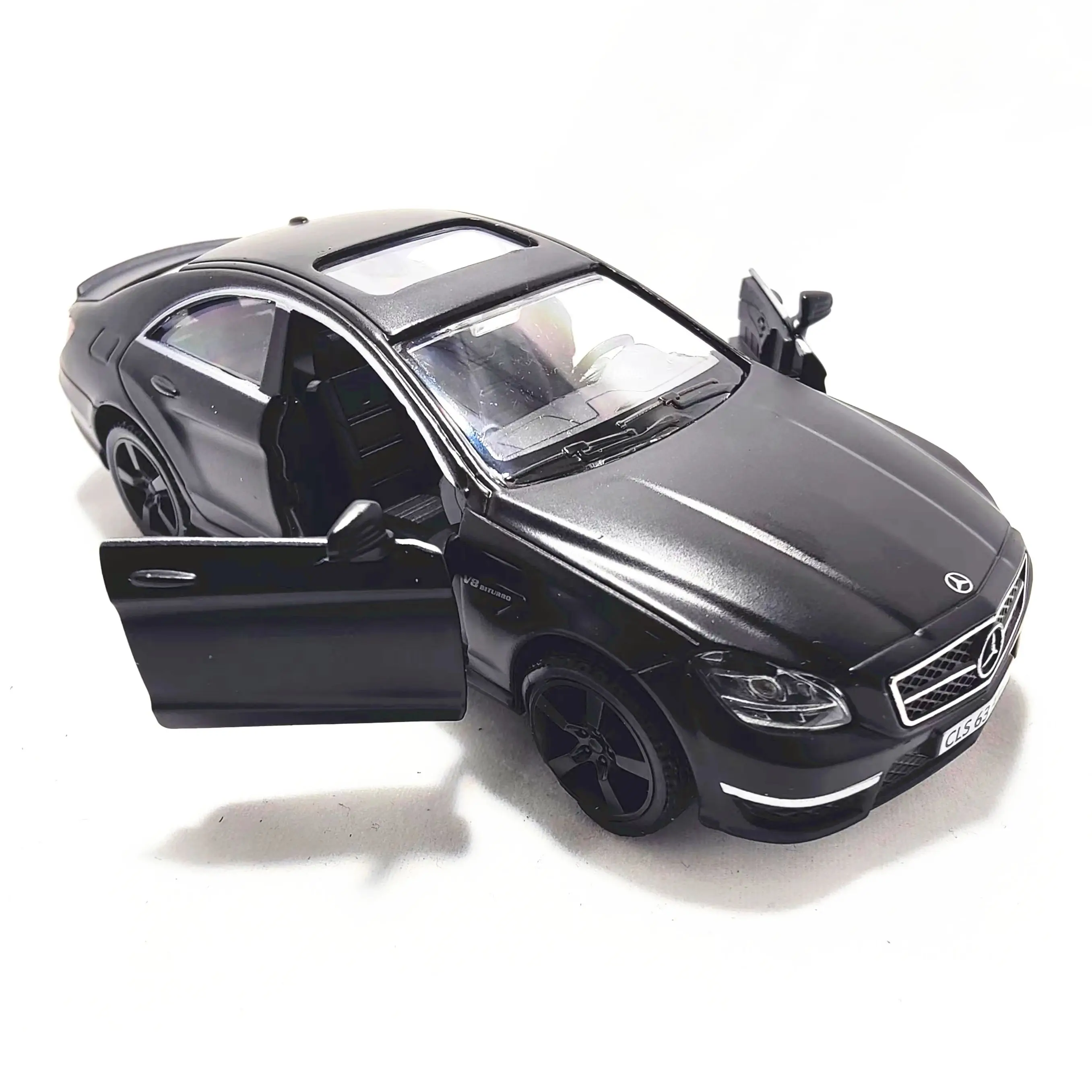 1:36 Car Model Mercedes CLS63 AMG Scale Metal Diecast Replica Home Office Miniature Art Vehicle Hobby Decoration Kid Boy Toy