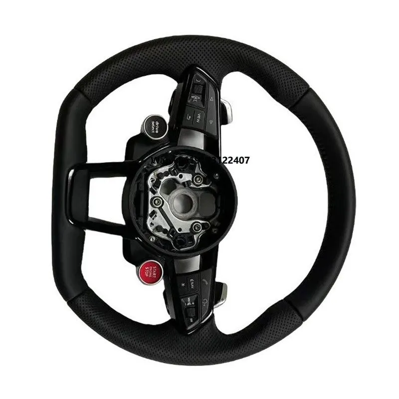 Factory Customizable Carbon Fiber Steering Wheel Universal for A3 RS3 RS4 S3 S5 S7 Q2 Q2L Q5 TT A4 RS6 Q7 Auto Interior