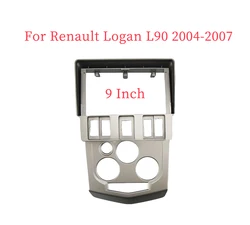 9 Inch Car Frame Fascia Adapter Android Android Radio Dash Fitting Panel Kit For Renault Logan L90 2002-2008
