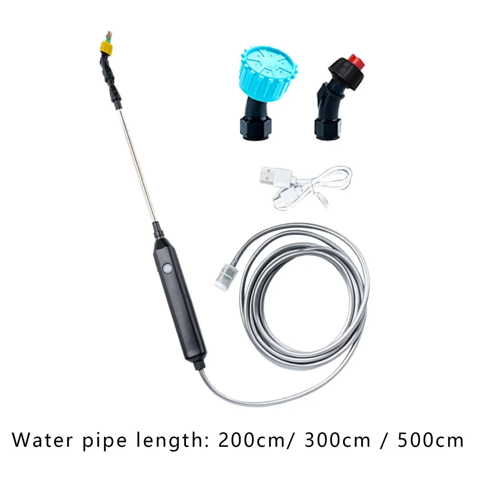 

Electric Garden Sprayer Sprayer Wand Telescopic Watering Wand Plant Spray Mister for Gardening Spraying Courtyard Farm Planting