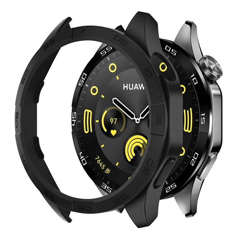 Hard Bumper Protective Case para Huawei Watch, Huawei Watch GT 4, PC Case, Acessórios masculinos e femininos, sem protetor de tela de vidro, 46mm